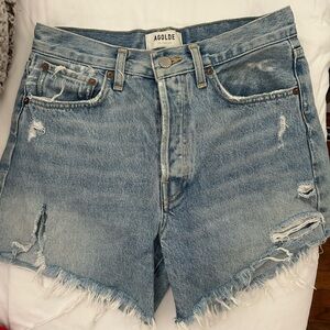 AGOLDE Women's Parker Denim Shorts